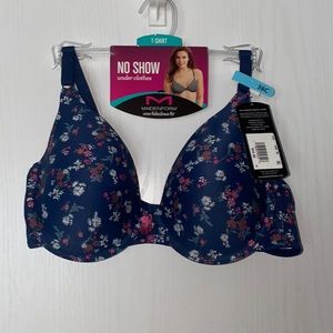 NEW Maidenform T-shirt bra, no show under clothes SZ38C